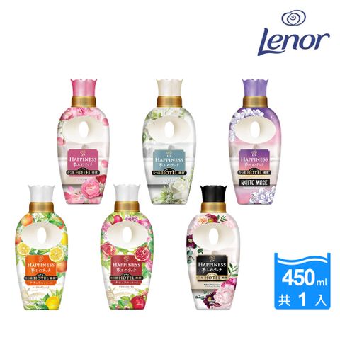 Lenor 蘭諾 【P&G】日本進口  5星級衣物柔軟精 480ml(玫瑰/花香/白茶香/柑橘馬鞭草/紅石榴花)