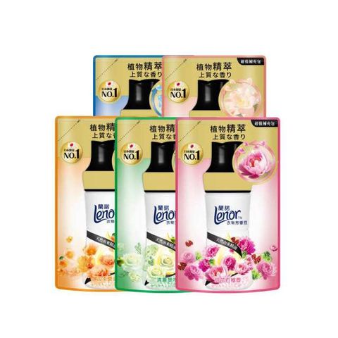 Lenor_蘭諾衣物芳香豆/香香豆 440ml補充包X5	