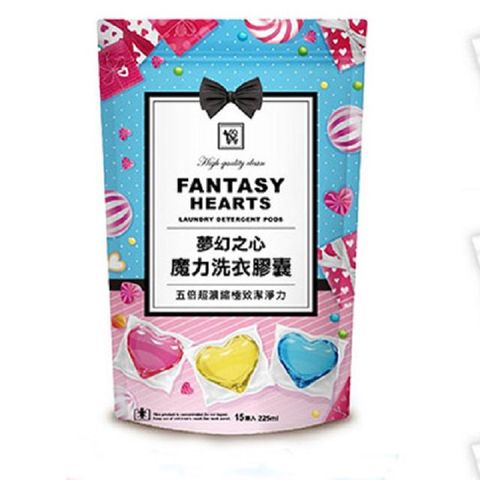 【You Can Buy】夢幻之心 3入香氛 5倍超濃縮魔力洗衣膠囊 15顆/包