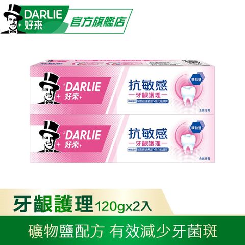 DARLIE 好來 牙齦護理牙膏120g*2