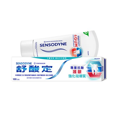 舒酸定 專業抗敏護齦強化琺瑯質牙膏100克 1入