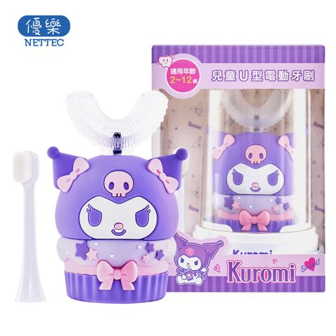 NETTEC 優樂 優樂 Kuromi 酷洛米 U型兒童電動牙刷