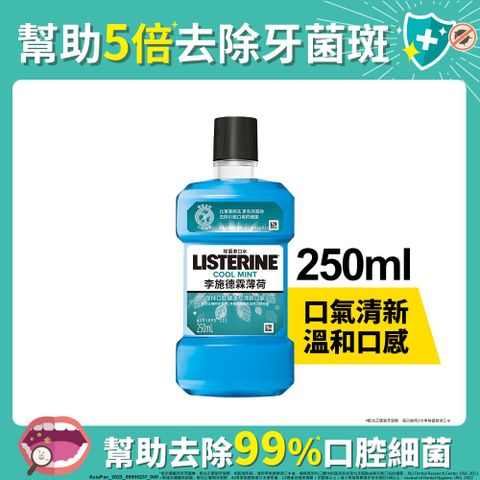 LISTERINE 李施德霖 薄荷除菌漱口水250ml