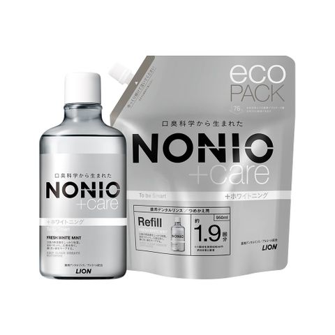 LION 日本獅王 NONIO終結口氣漱口水 600ml+950ml