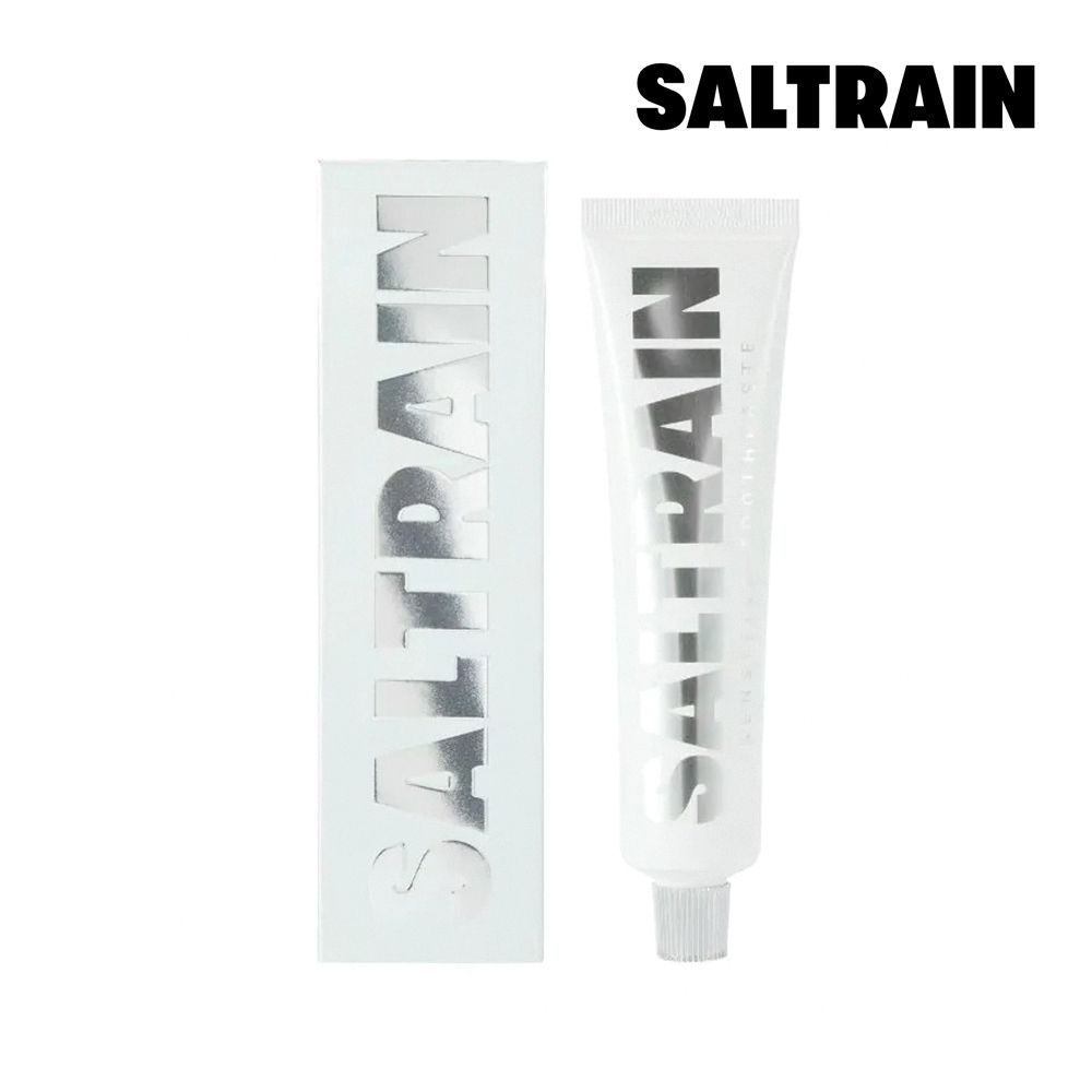 SALTRAIN 全效抗敏灰鹽牙膏-銀 100g (強效護理限定牙膏系列)