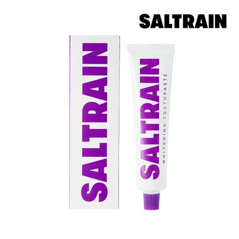 SALTRAIN 極亮淨白灰鹽牙膏-紫 80g (強效護理限定牙膏系列)