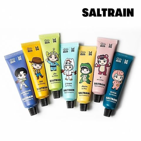 SALTRAIN BTS x 玩具總動員聯名牙膏 70g 任選