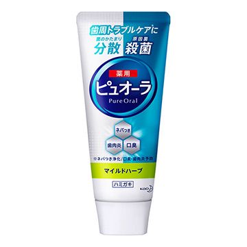 日本花王Poural 牙膏115ｇ-強勁薄荷