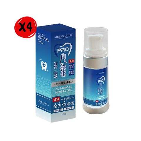 【Green Gold】固智敏益生菌凝膠 (固齒二代) (30ml/罐)*4罐組