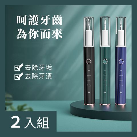 【CS22】智能牙垢去除器 2色-2入
