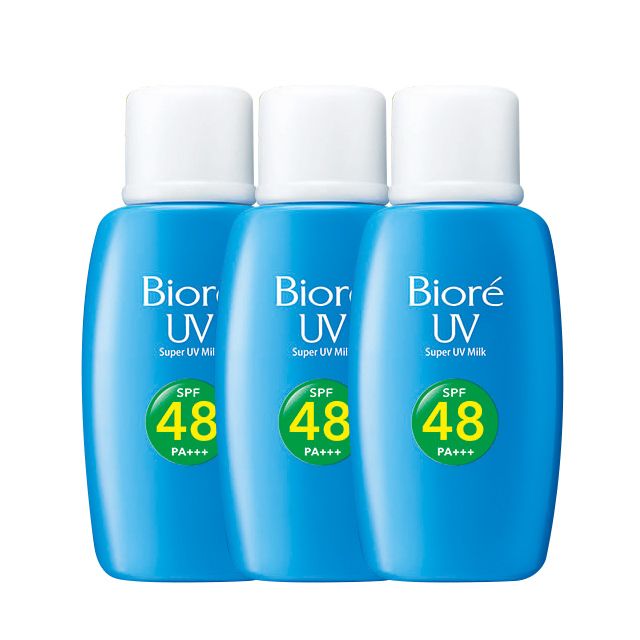 Biore 蜜妮   草本高防曬乳液SPF48/PA+++ 50ml  3入組