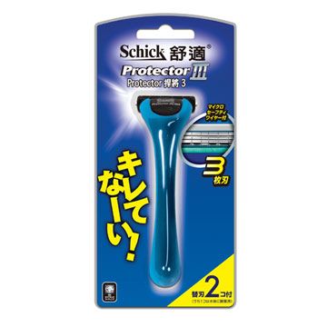 Schick 舒適 捍將3刀片刮鬍刀