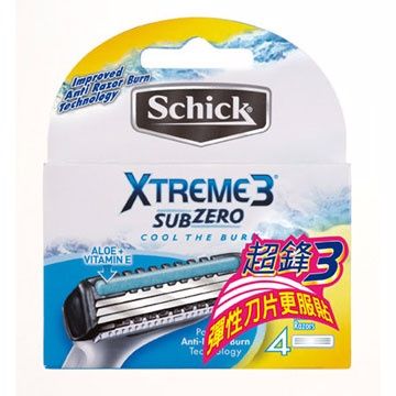 Schick 舒適 超鋒3刀片*4入