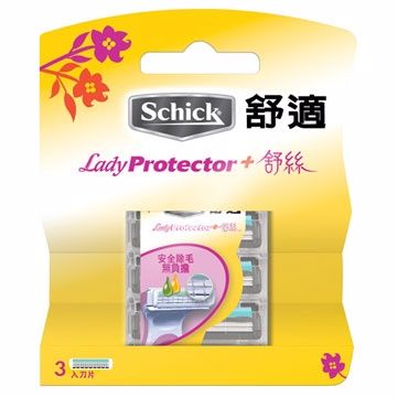 Schick 舒適 舒絲 仕女除毛刀片花語版*3入