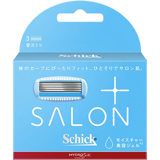 Schick 舒適 舒綺 極Salon Plus仕女除毛刀片 敏感肌用 3入