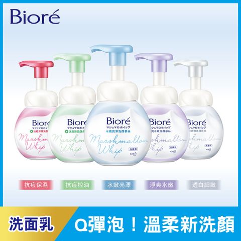 Biore 洗顏慕絲 本體160ml