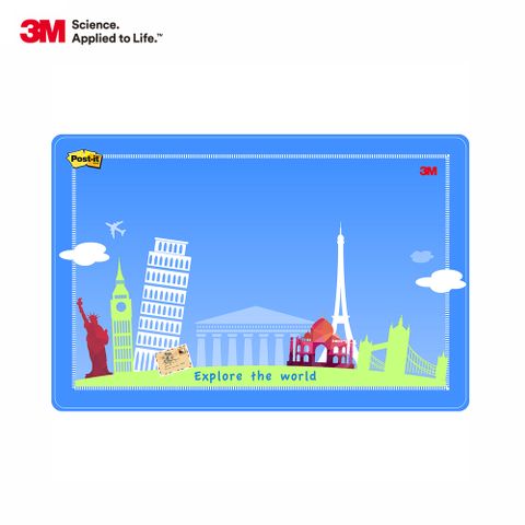 3M Post-it 利貼 可再貼558L-D 備忘板大型旅行系列