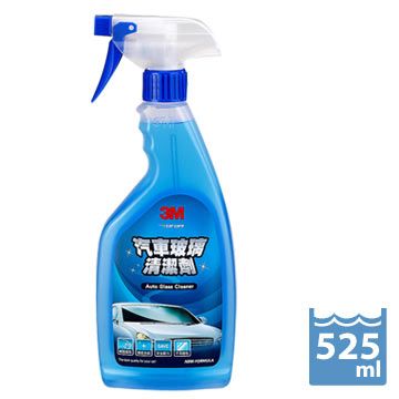 3M 汽車玻璃清潔劑525ml