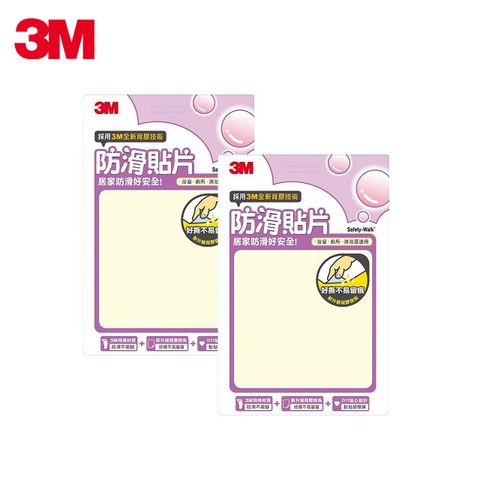 3M 防滑貼片 - 透明 (6片x2入)共12片
