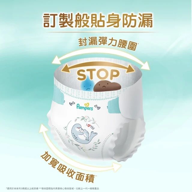 Pampers 幫寶適 幫寶適 2024全新一級幫 極上守護新生禮盒(NB32片x1+S56片x2)