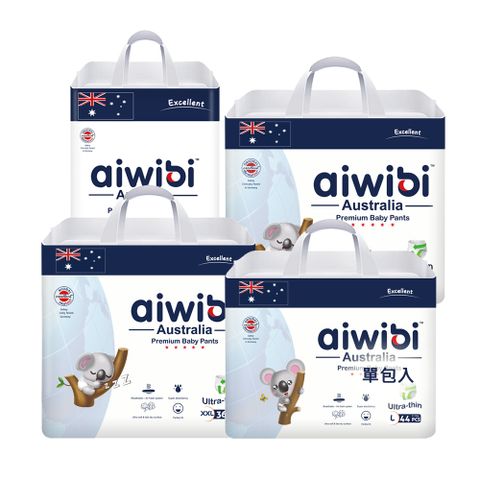 【Aiwibi 愛薇彼】零觸感瞬吸 褲型紙尿褲 S-XXXL(褲型/紙尿褲/尿布)