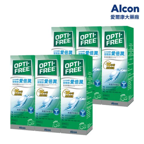 Alcon 愛爾康 愛倍潤全效保養液 300ml x6