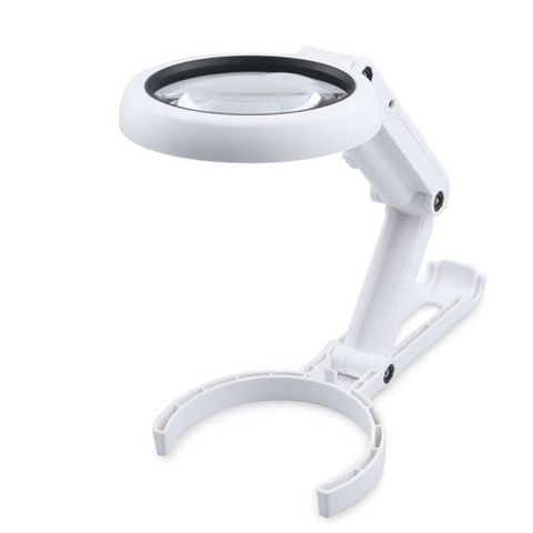 檯式/手持式 兩用放大鏡 帶LED燈