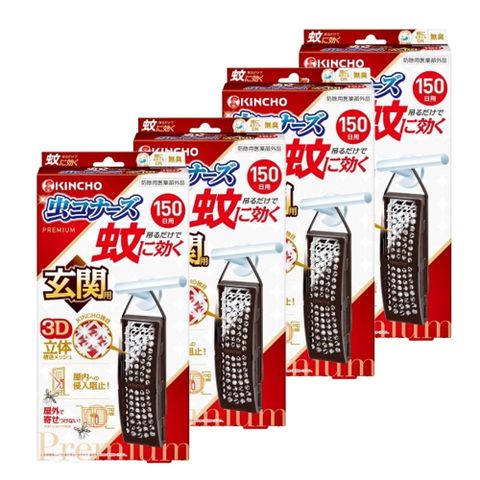 日本金鳥室內外防蚊掛片150日 玄關用X4入