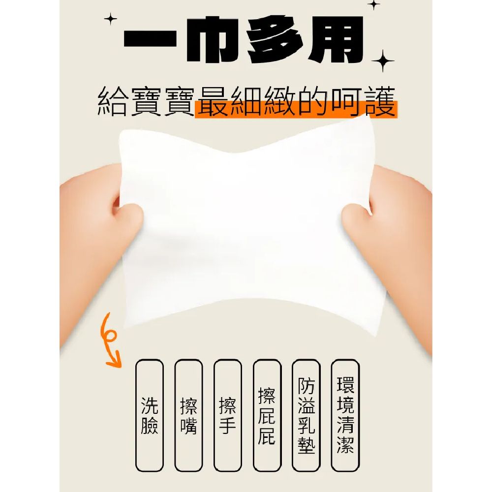 PiyoPiyo 黃色小鴨   嬰兒超柔濕紙巾(20抽/包*3)