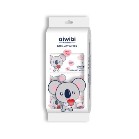 Aiwibi愛薇彼超純水嬰兒濕紙巾迷你包 8抽x8包