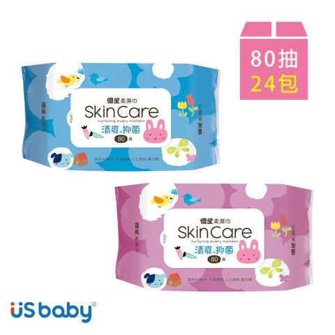 優生 清爽型柔濕巾80抽(24包)