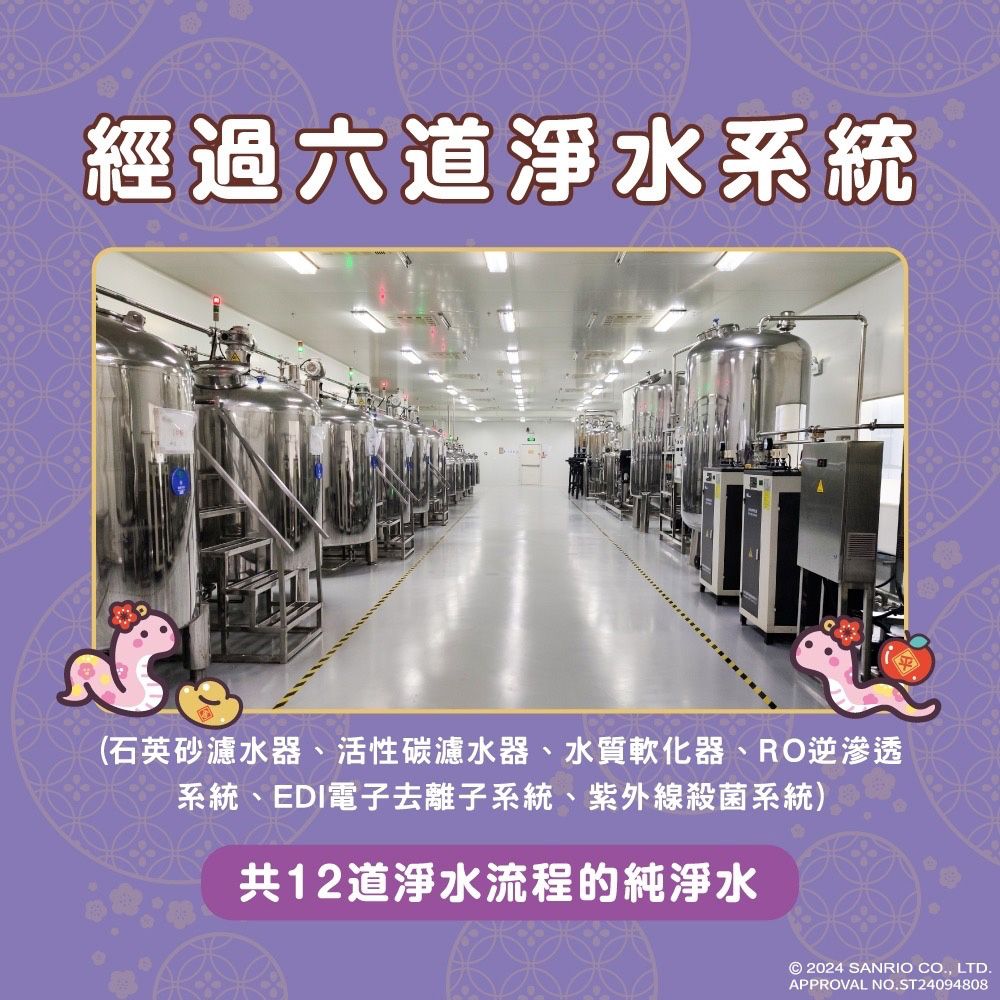 Sanrio 三麗鷗 酷洛米 加蓋加厚純水柔濕巾/濕紙巾 80 抽 X 8 包 -3D壓花新年特別款