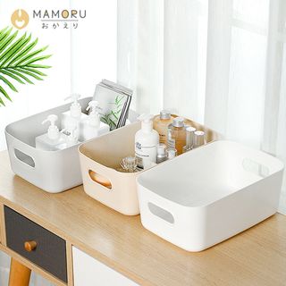 【MAMORU】簡約日系收纳盒-大款(收納盒/收納籃/衣櫃收納/置物籃)