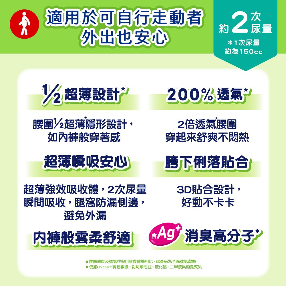 來復易 宛如內褲超薄褲 箱購(M-L) 3包/箱