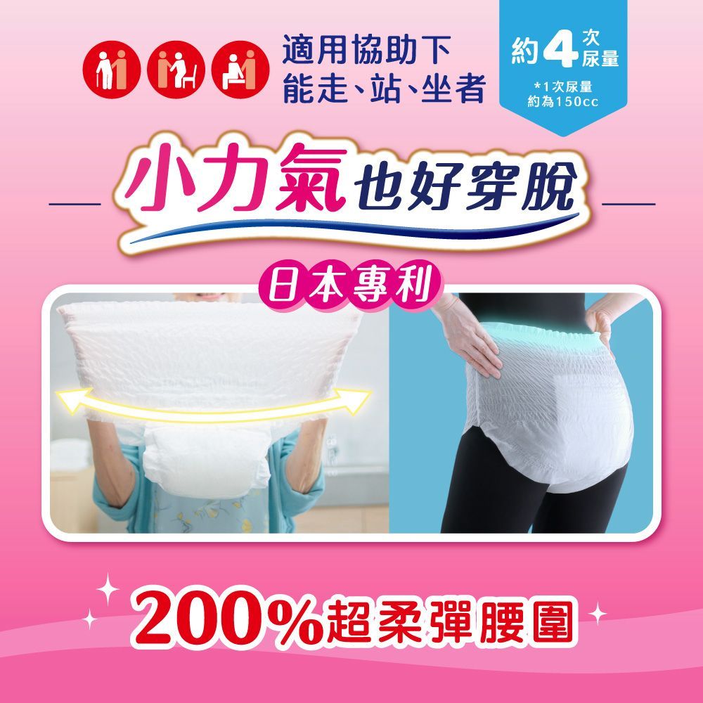 來復易 防漏安心復健褲 成人紙尿褲(S-XL) 2箱/組