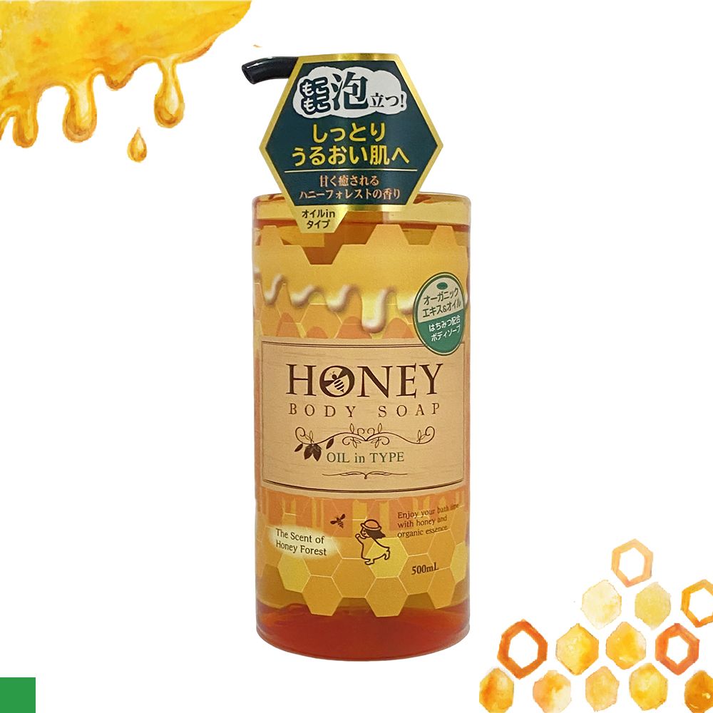 第一石鹼  HONEY 蜂蜜森林 保濕沐浴乳 500ml