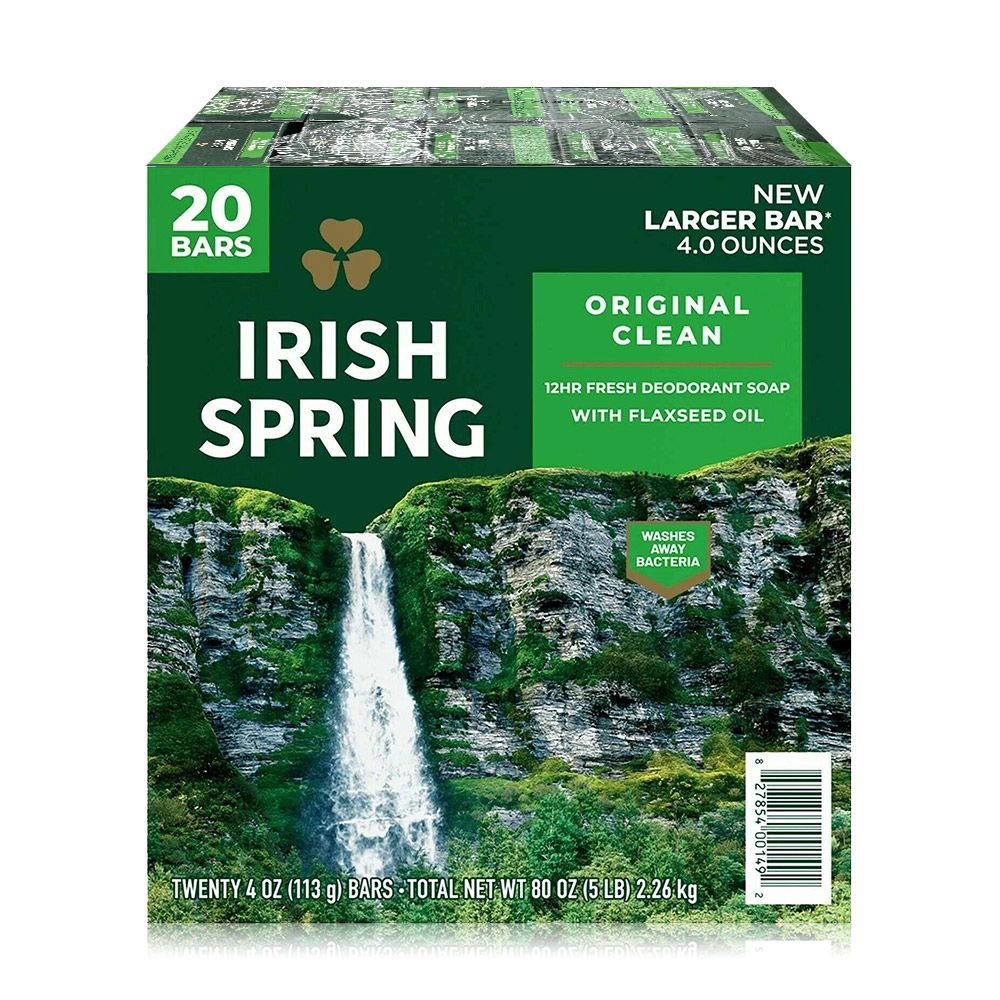 IRISH  spring運動香皂113g/4oz x20顆