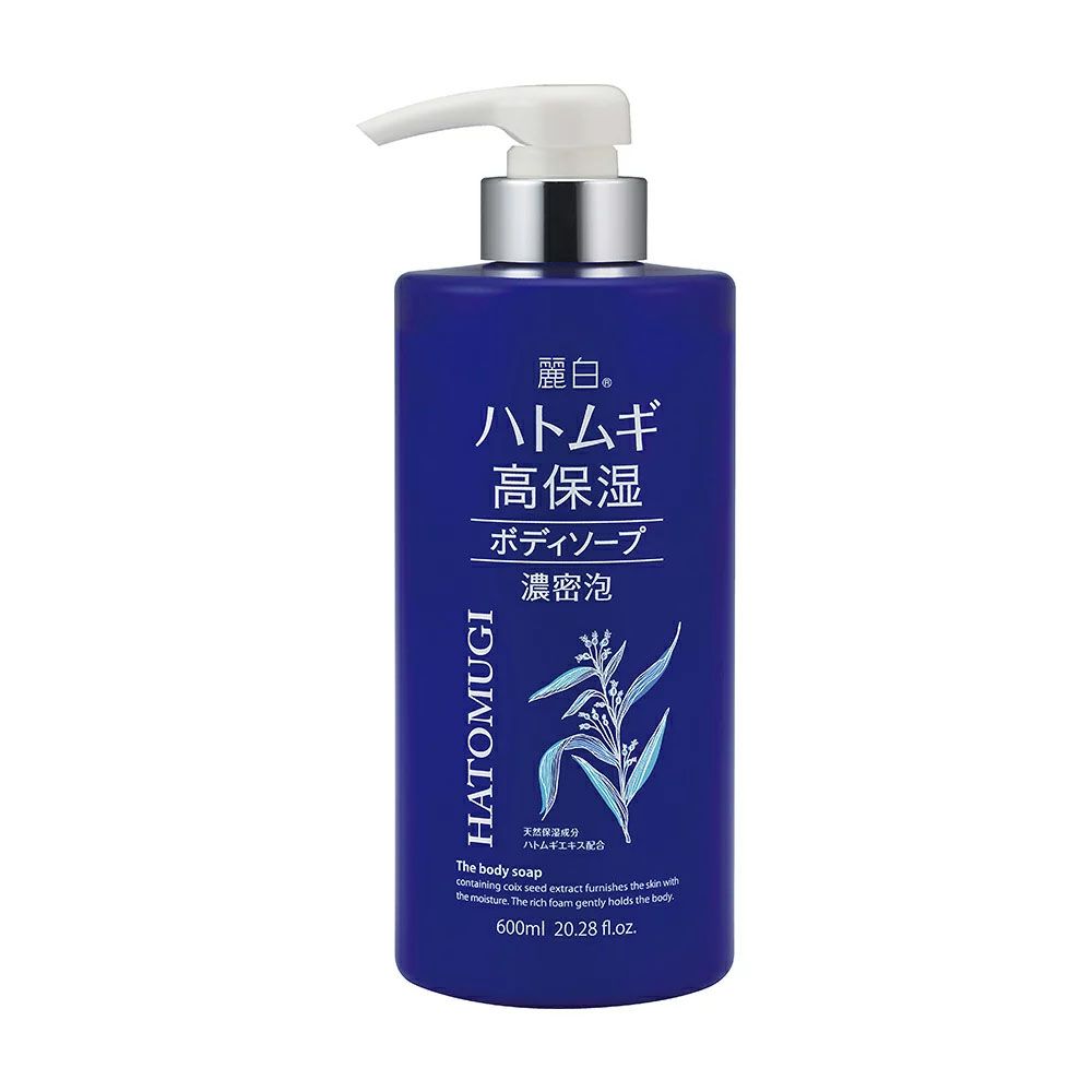 日本熊野  麗白薏仁高保濕沐浴乳600ml