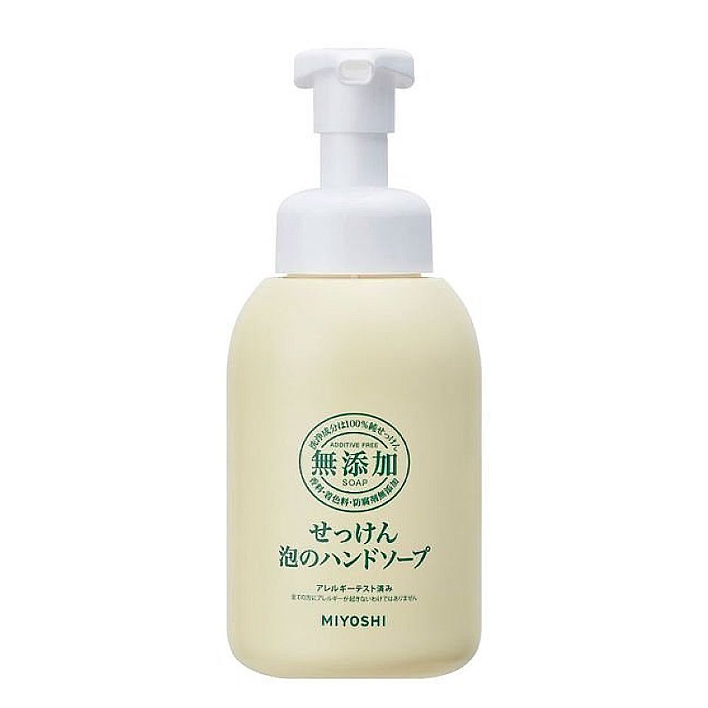 MIYOSHI 無添加 	【日本 】泡沫洗手乳 瓶裝 350ml