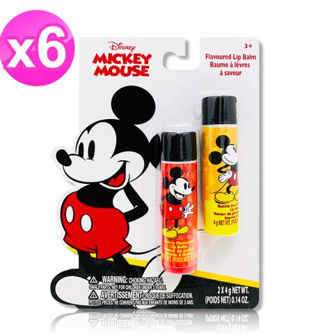 Disney Mickey護唇膏(2入*4g)X6