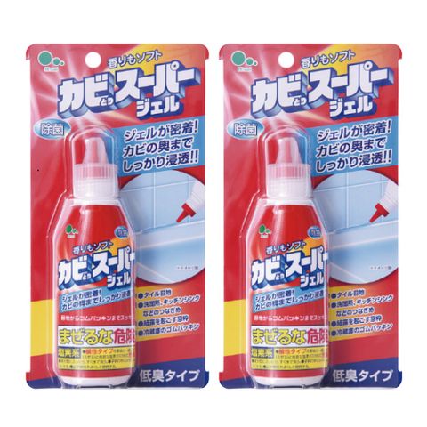 (2瓶超值組)日本Mitsuei美淨易-強效深層去汙除霉膏100ml/瓶(衛浴清潔劑,浴室地板牆面除霉劑,磁磚隙縫洗淨)