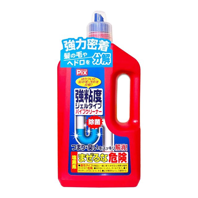 Lion Chemical 獅子化學 日本Pix強黏度凝狀水管清潔劑800g