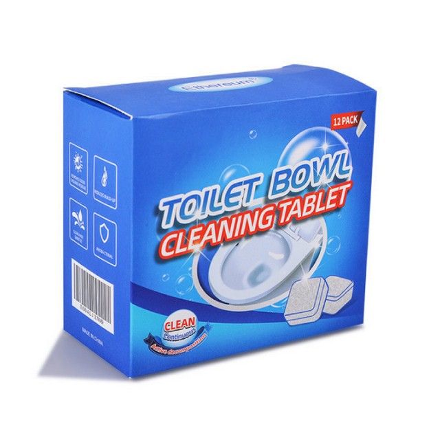 12 PACKTOILET BOWLCLEANING TABLETCLEAN