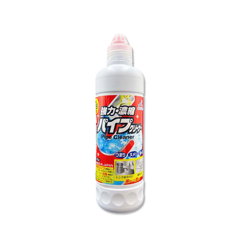 火箭石鹼 日本Rocket-AWAS排水管去油污消臭濃縮凝膠清潔劑450g/瓶(U型管道防堵塞,廚房衛浴水槽疏通劑)