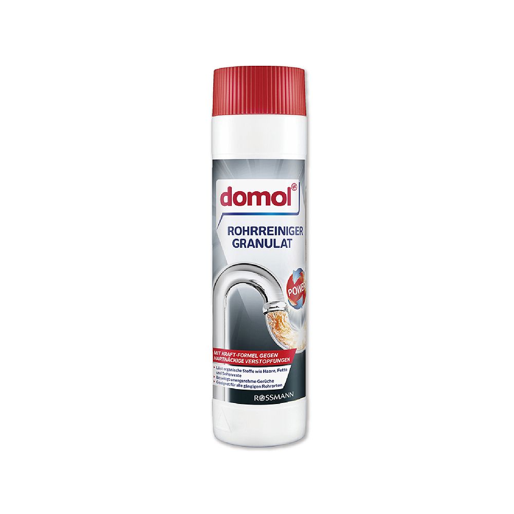 Domol 多麗 德國排水管清潔劑管道疏通粉600g/罐(ROSSMANN廚房衛浴清潔粉)