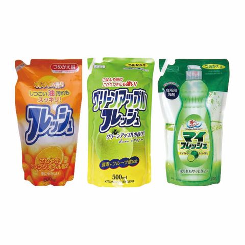 火箭石鹼 日本 洗碗精補充包 500ml