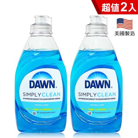 DAWN 洗碗精(原味)14.6oz/431ml X2瓶