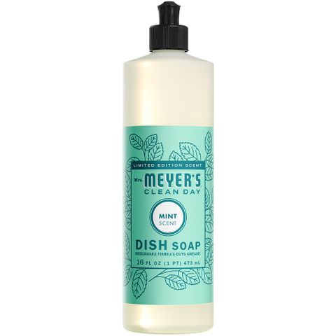 【Mrs.Meyers梅耶夫人】薄荷香氛洗碗精473ml