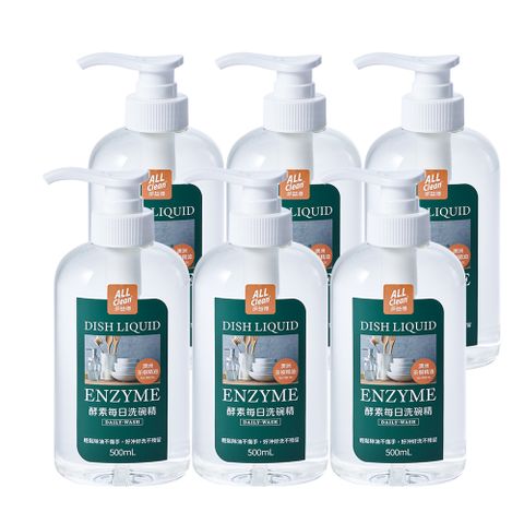 多益得ALL Clean酵素每日洗碗精茶樹精油_500ml_ 6入組/