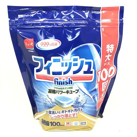 日本 MUSE Finish 洗碗機專用清潔錠 100入